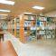 school 4-layer singel face library periodical rack cabinets book racks cabinets