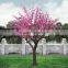 Pink fake light up cherry blossom tree for wedding decor