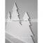 Woodland Tree Wall Shelf Medium White kids room wall decor kids shelf