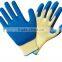 Latex palm coating safety gloves with factory price