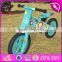 2017 New design original work children wooden balance bikes for boys W16C178