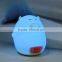 Factory OEM ROHS cartoon animal silicone baby alarm clock night light