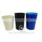 household metal open top metal waste bin galvanized metal waste bin