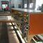 Wood plank cutting saw machine