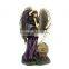 poly resin fairy girl stand figurine for home decoration