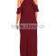 Wholesale boutique clothing china Women's Casual Cold Shoulder Ruffle long dresses for women islamic