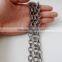 Wholesale 12mm Decorative silver color metal Aluminum Chain for decoration