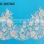 2017 New 3d flower lace trim saree border for wholesales