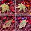 Elegant red rose metal bookmark fashion women metal bookmark tags for promotional gifts