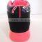 Custom PU outsole black upper shoes women lady with pink sole