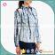 2016 Autumn Blouse Body Shirt Woman New Model Tie-dye Stylish Shirts