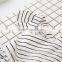 Summer Wholesale Boutique Baby Girl Clothes Stripes Flutter Sleeve Casual Bow Adjustable Dress