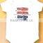 Top quality organic cotton baby animal rompers wholesale baby clothes