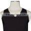 ISO 9001 Audit factory black plain mesh design gym vest