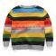 2017 baby boy new design cotton wool frocks colorful sweater with low price