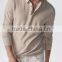 2017 custom made cashmere knitted polo neck sweater for men