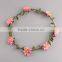 Paper Flower Hair Wreath Headband Garland Beach Wedding Photo Props