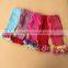 custom multi-color cotton baby girls fabric cotton polka dot pattern ruffle pants for leggings