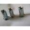 Stainless steel flat head vertical stripes rivet nuts