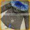 woman hot selling winter real fur parka with fur trim hood