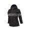 woman plus size windbreaker down jacket shiny shell