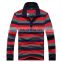 China Supplier 2016 Fashion Wholesale Clothing Man Cheap Polo Shirt Stripe Design Cotton Men's Long Sleeve Polo Shirt
