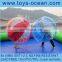 Exciting sport games inflatable bumper/bubble soccer/body zorb ball