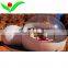 Enjoy the sky Outdoor single tunnel inflatable bubble yurt tent camping