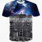 Unisex Fashion Tshirt 3D Print Summer Tee Shirts Short Sleeve White Casual Tee Sublimation Compression Shirt Round Tops T-Shirt