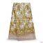 Latest nigerian wedding african Fabric and embroidered mesh sequins lace fabric/net french lace s170302005