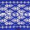 Indian 2017 Ikat Bed sheet Queen Size 100% Cotton Fabric Blue Bedding Set Bedspread