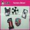 2016 iron on patches for clothing, custom embroidery patches for shirts,iron on football patches