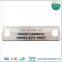 Stainless Steel Etched Customized Metal Label Plates