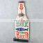 Stock Mix style Vintage Zinc Alloy Wall Wooden Mounted Beer Bottle Opener with Cap Holder