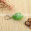 Hot selling keyring 3D PVC ball key ring chain for wholesale