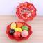 TX0308 PLASTIC BIG SIZE ROUND IML TRAY CHEAP PLASTIC PLATE