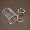 Customized High Resisting Large Diameter quartz glass tube