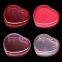 Weisheng Factory Heart-Shaped Chocolate Box Clear Food Plastic Case Chocolate Cases Boxes Cookie Sweets Cake Candy Box