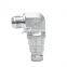 China made 3/4-16 UNF thread 90 degree  Male connection  steel quick coupling for skid steer loader