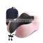 Hot Sale Ergonomic Design Perfectly Support Head U-Shape Memory Foam Neck Travel Pillow Set And Eye Mask With Storage Bag