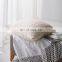 RAWHOUSE Home Decor Knitted Pillow Cover Geometric Soft Square White Plain Knit Cover Cushions