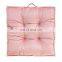 100% Polyester Japanese Style Soft And Comfortable Square Woven Chair Pad Seat Cushion
