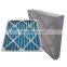 F7 F8 F9 Aluminum or Galvanized or Paper Frame medium efficiency box air filter for clean room