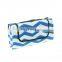 Customized Striped Pattern Portable Soft Outdoor Folded Picnic Blanket Fleece Waterproof With Handle