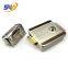 Nickel Plating Access Control Mechanical Combination Electric Rim Door Lock with Double Cylinder