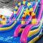 Home Pool Star Waterslide Inflatable Water Stairs Slide with Pool Slide