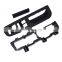 Free Shipping! Black LHD Front Left Switch Bezel+Handle Trim+Bracket For Jetta Golf Bora MK4