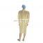 Disposable Medical isolation Gown Yellow Isolations Coverall Level 1 Graphene