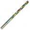 19PCS HSS Tct Half Ground Ti-Coated Twist Drill Bit