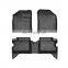 Waterproof Car Mats 3D Trunk Floor Mat used for Wigo LHD